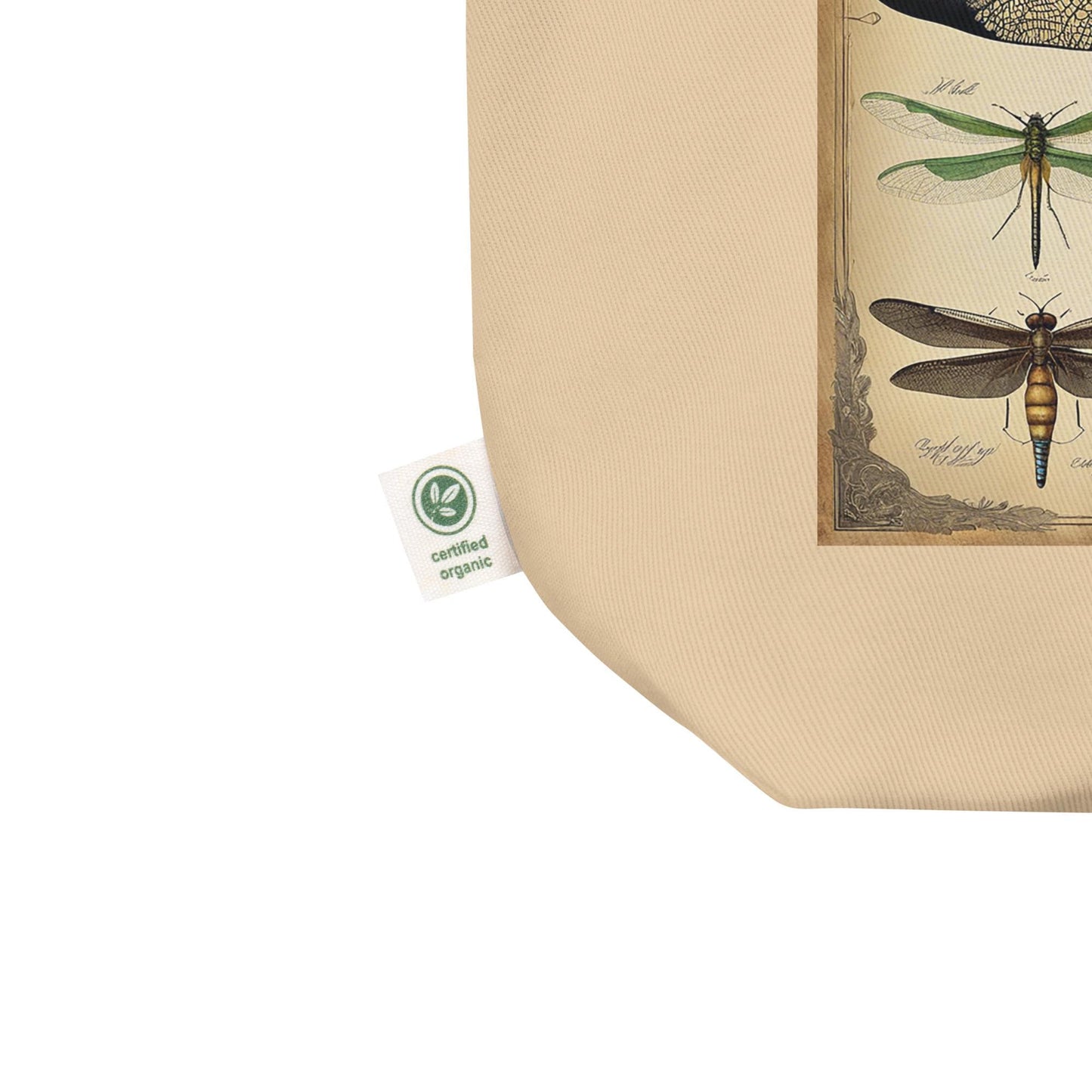 Beautiful Dragonfly Eco Tote Bag | Nature Lover Boho Tote Bag for Her | Travel Bag Gift for Dragonfly Lovers | Durable Insect Lover Tote