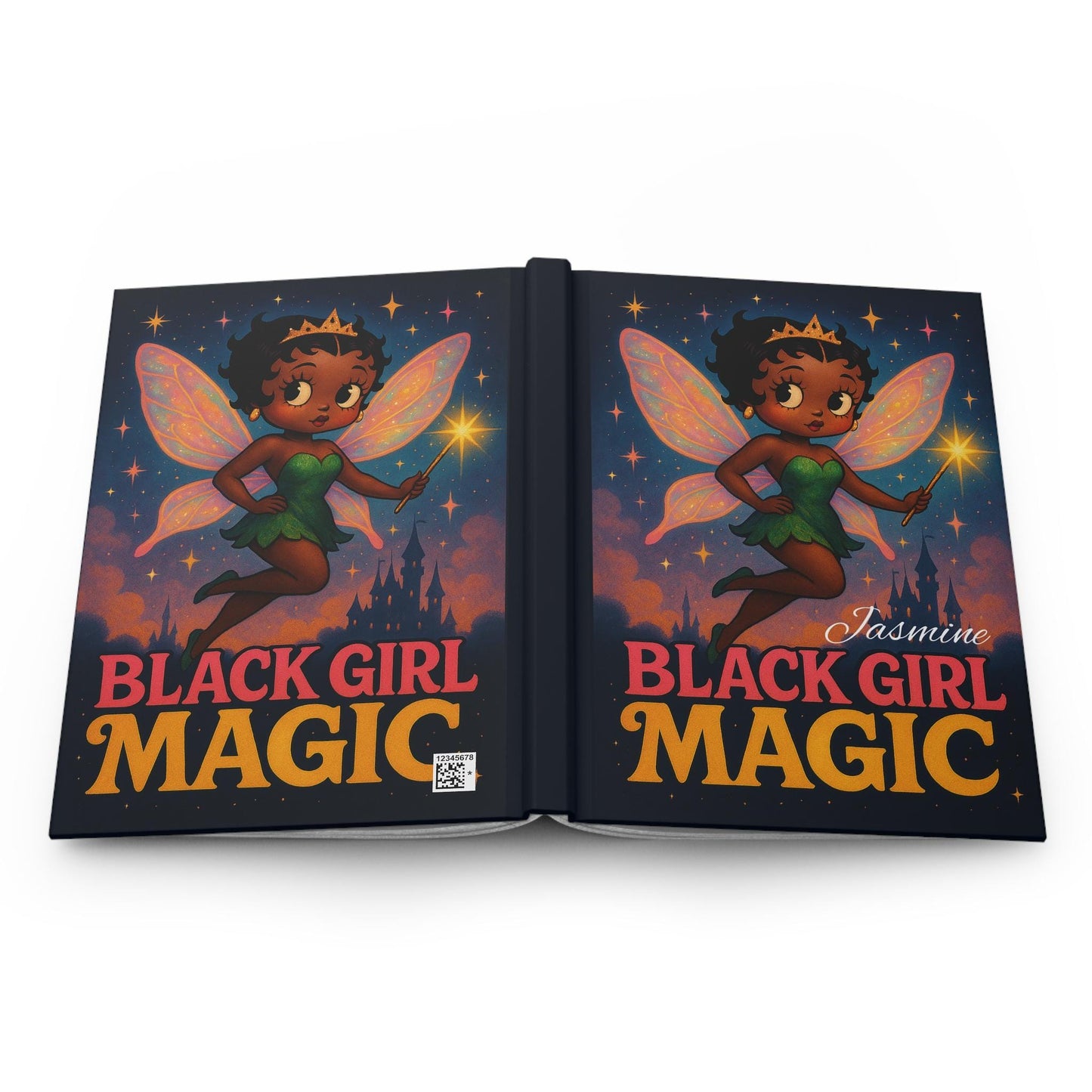 Enchanting Black Girl Magic Journal, Hardcover Notebook for Inspiration, Gifts for Girls, Creative Writing, Empowerment Diary