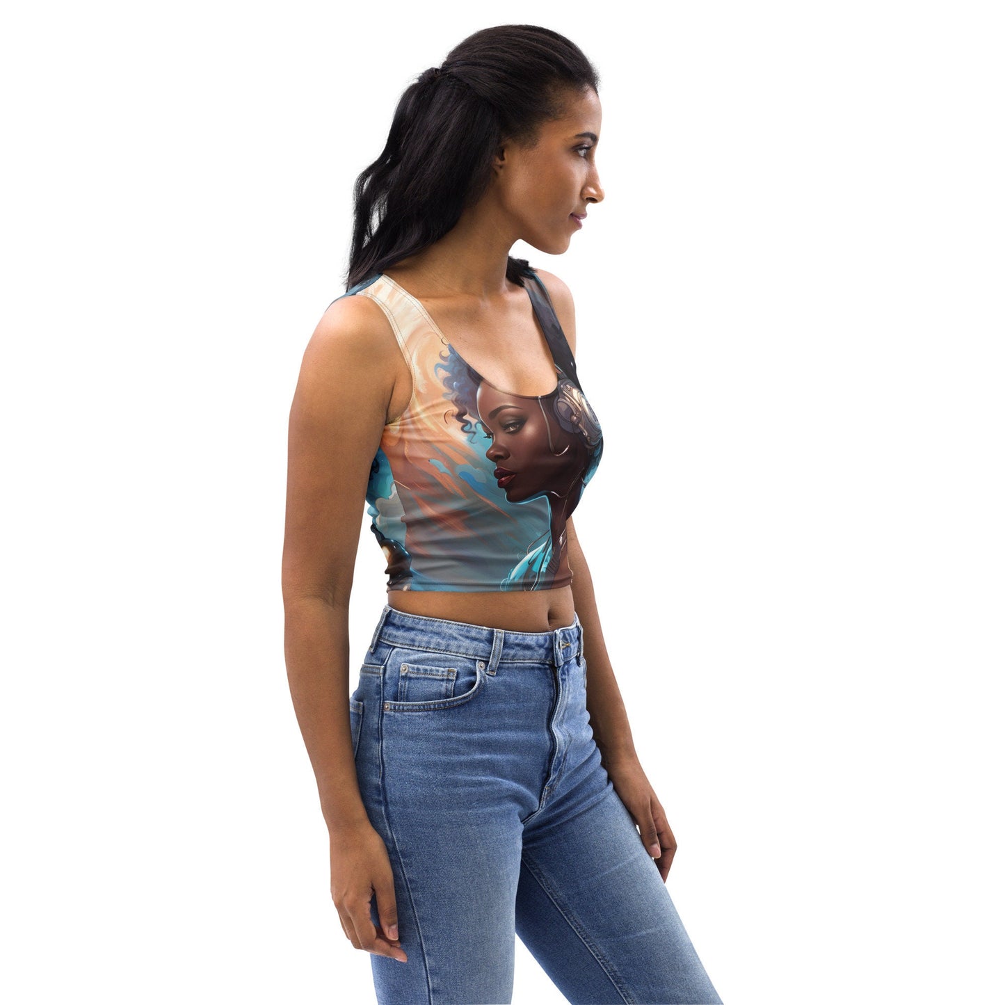 Beautiful Cyborg|   Crop Top