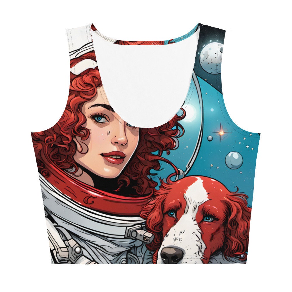 Cinnamon Astro - Empowered Women Crop Top