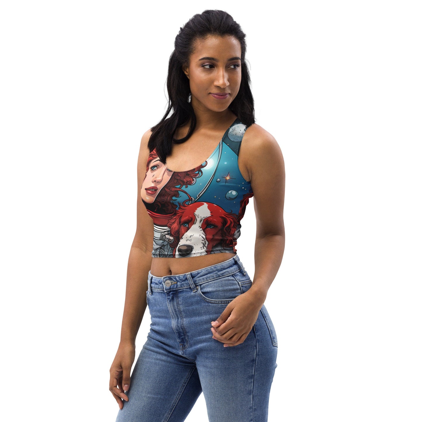 Cinnamon Astro - Empowered Women Crop Top
