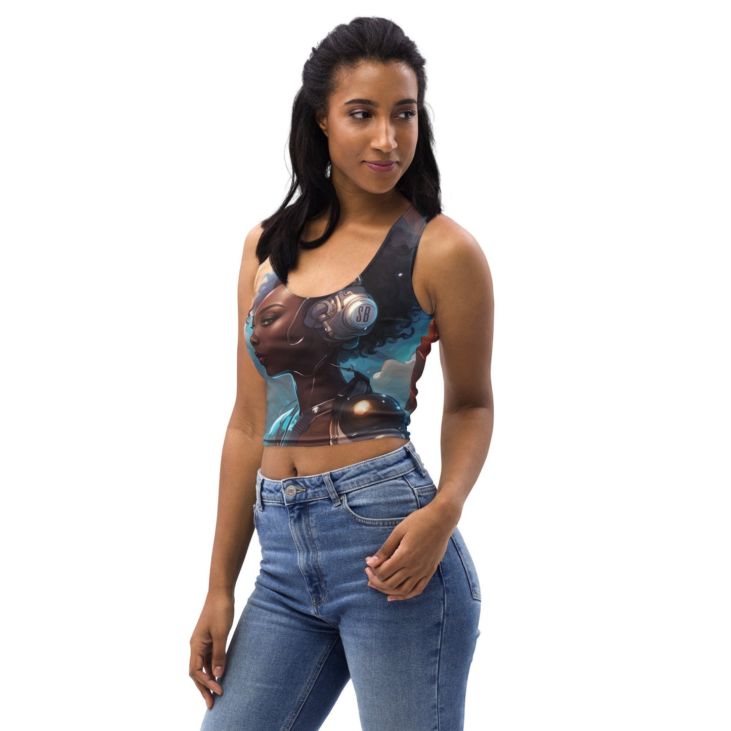 Beautiful Cyborg|   Crop Top