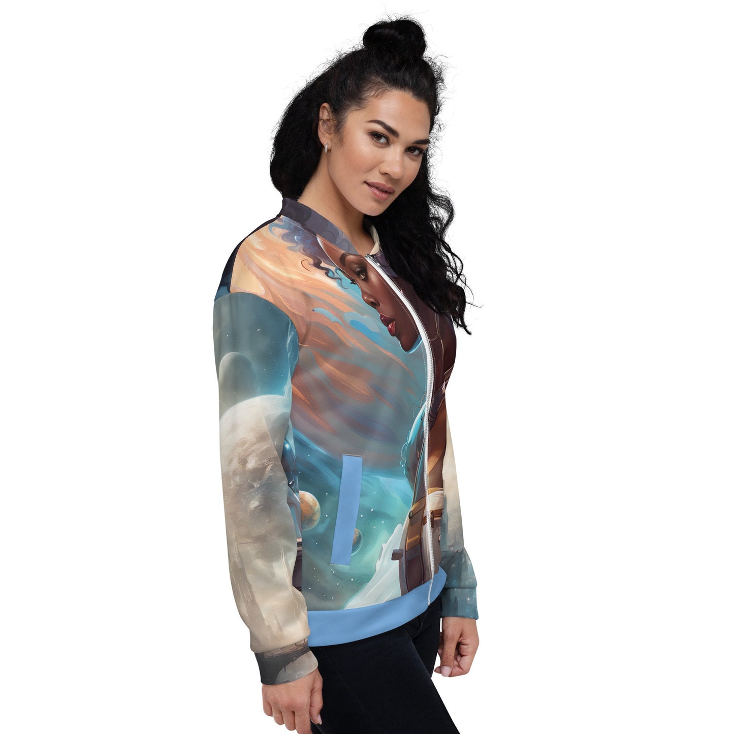 Beautiful Cyborg | Unisex Bomber Jacket