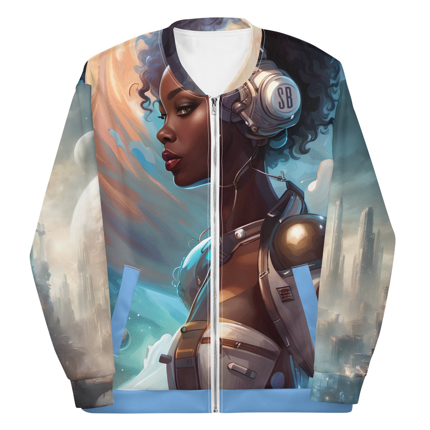 Beautiful Cyborg | Unisex Bomber Jacket