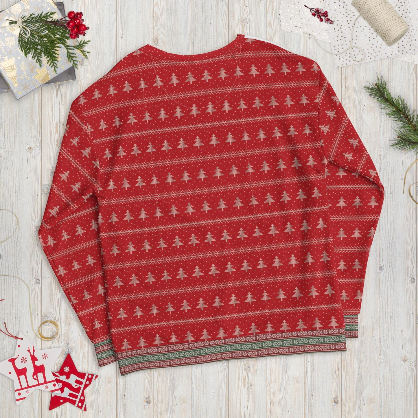 Merry Grinchmas Ugly Sweater Unisex Sweatshirt | Festive Christmas Sweatshirt | Fun Christmas Sweatshirt