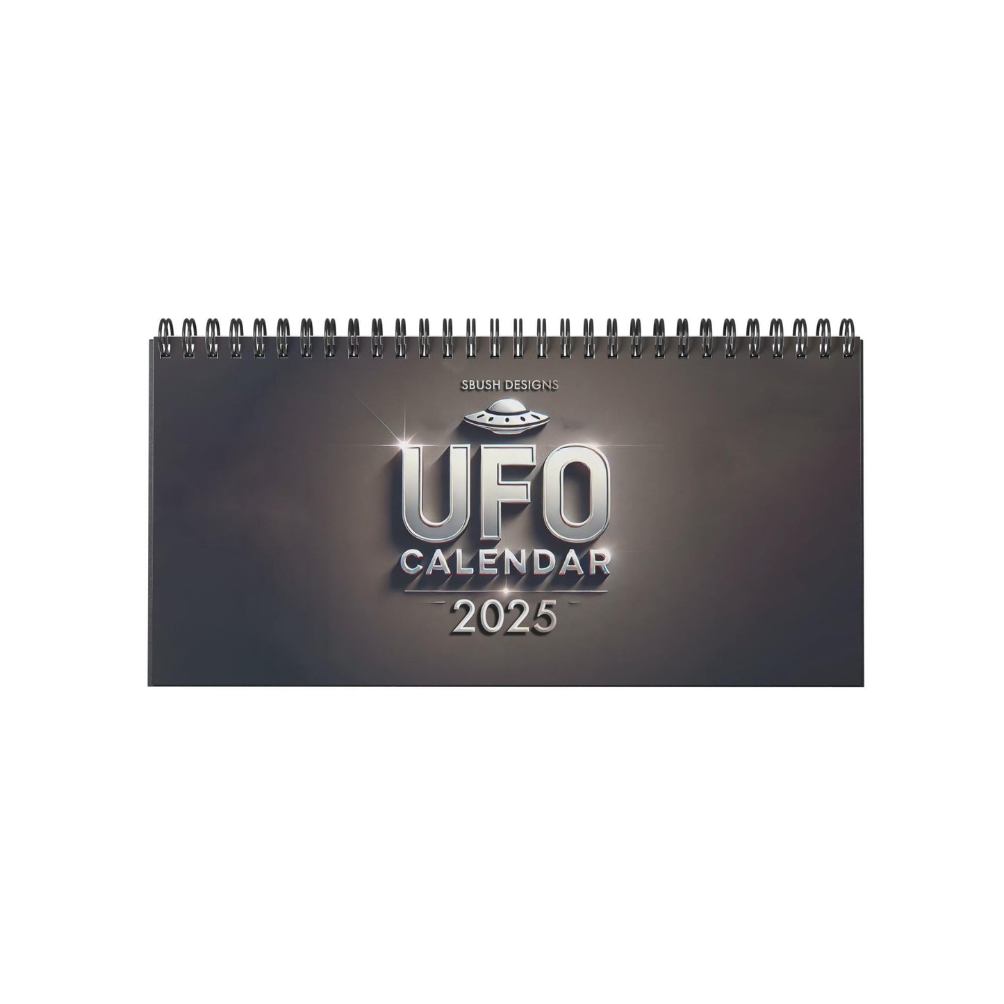 UFO Desktop Calendar (2025) | Vintage Black Women and UFO Scenes | African American SciFi Lover Gift | Black Girl Aesthetic Desktop Calendar
