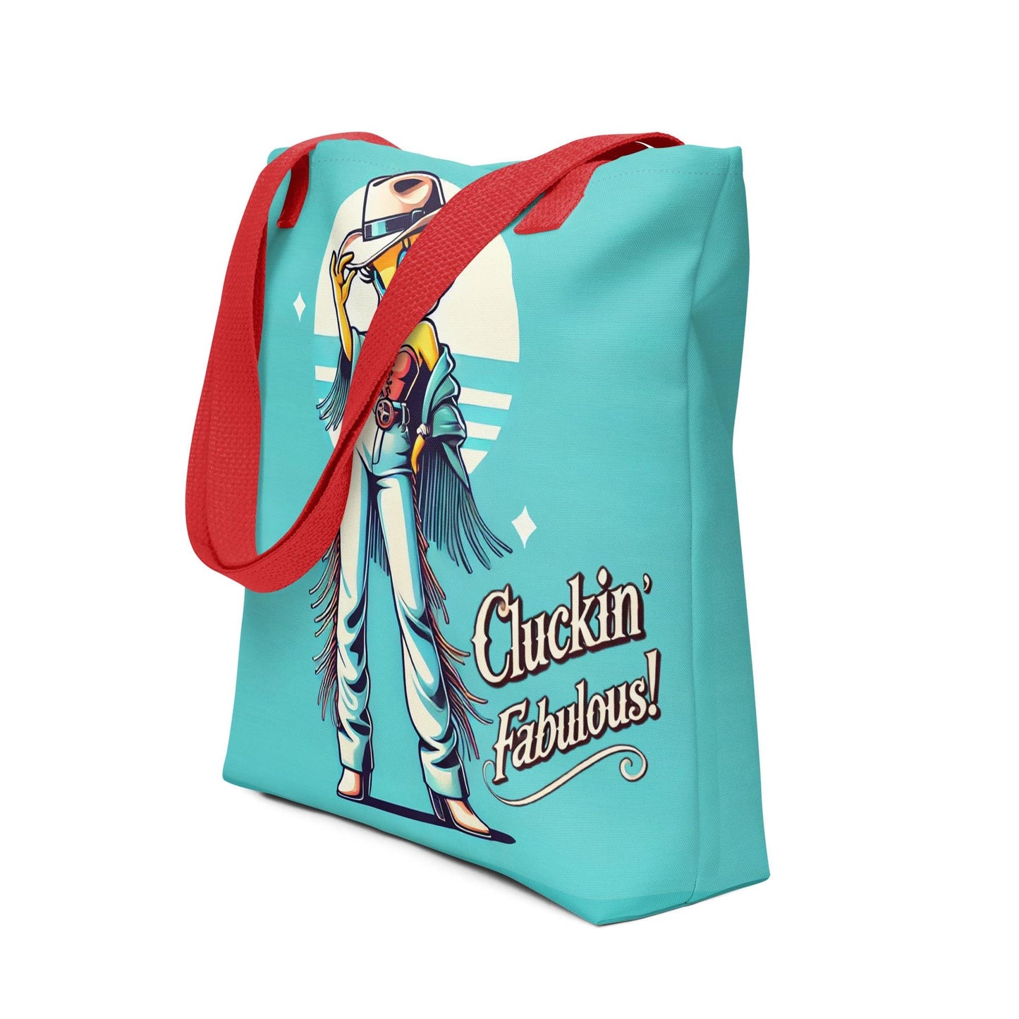 Feminine Tweety Bird Character Inspired Tote bag | Tweety Bird Durable Tote as a Gift | Unique Cowgirl Tweety Bird Bag | Tweety Lover Gift