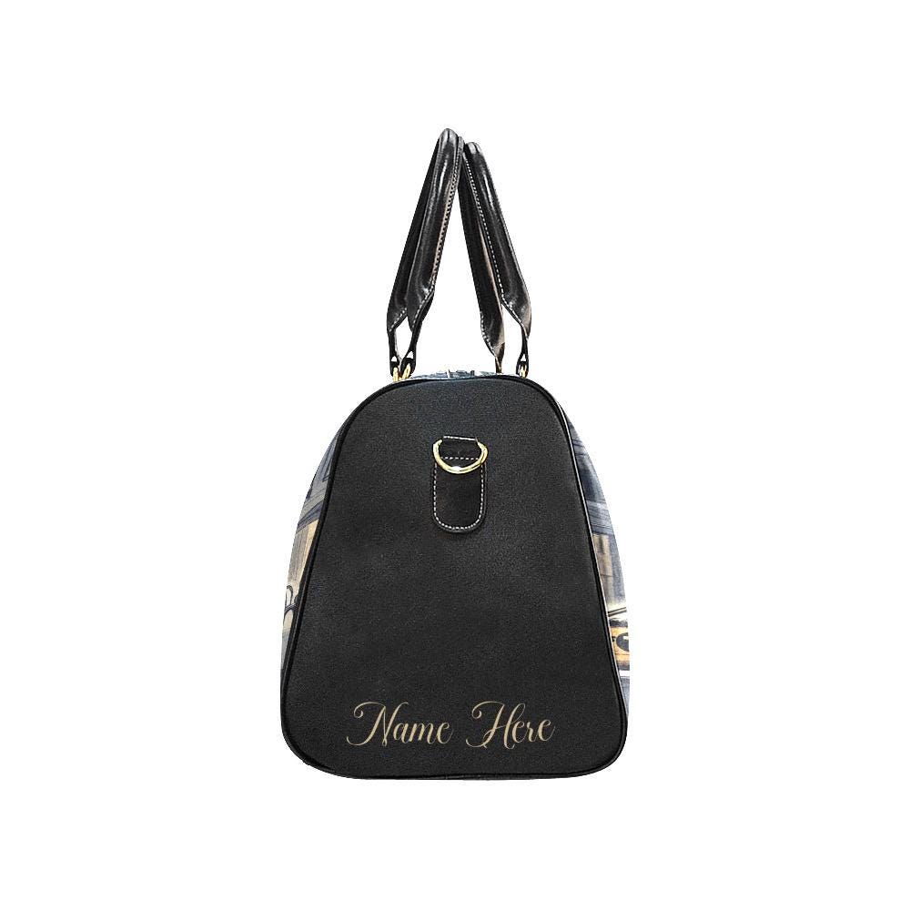 Personalized Fashion Lover Black Woman for Fashion Week Duffle Bag | African American Weekender Travel Bag Gift | Black Women Overnight Bag