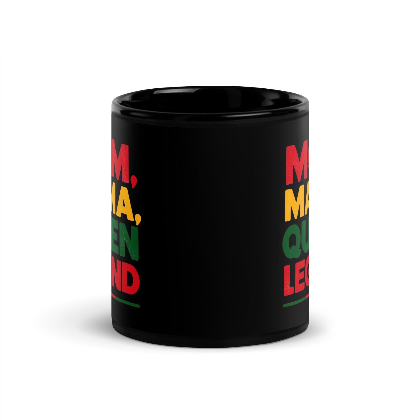 Mom Queen Legend Black Glossy Mug Great Gift for Mothers Day | Mothers Day Gift Gift for Mom | Personalization Available Great Gift for Her