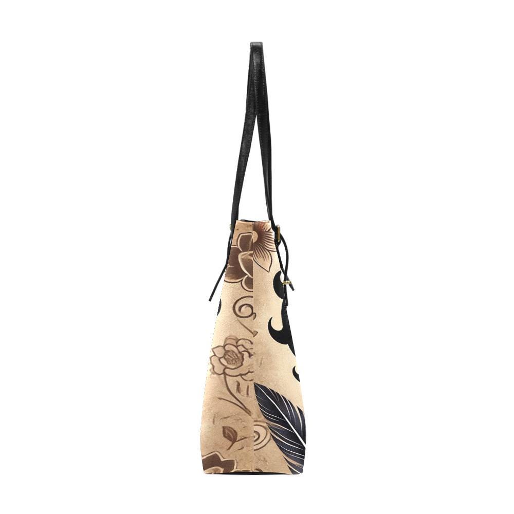 Vintage Earth Tone Melanin Beauty Betty Boop Character Tote Purse Bag | Black Betty Boop Bag Popular Gift | Black Betty Boop Trending Bag