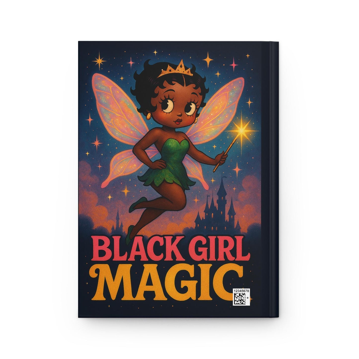 Enchanting Black Girl Magic Journal, Hardcover Notebook for Inspiration, Gifts for Girls, Creative Writing, Empowerment Diary