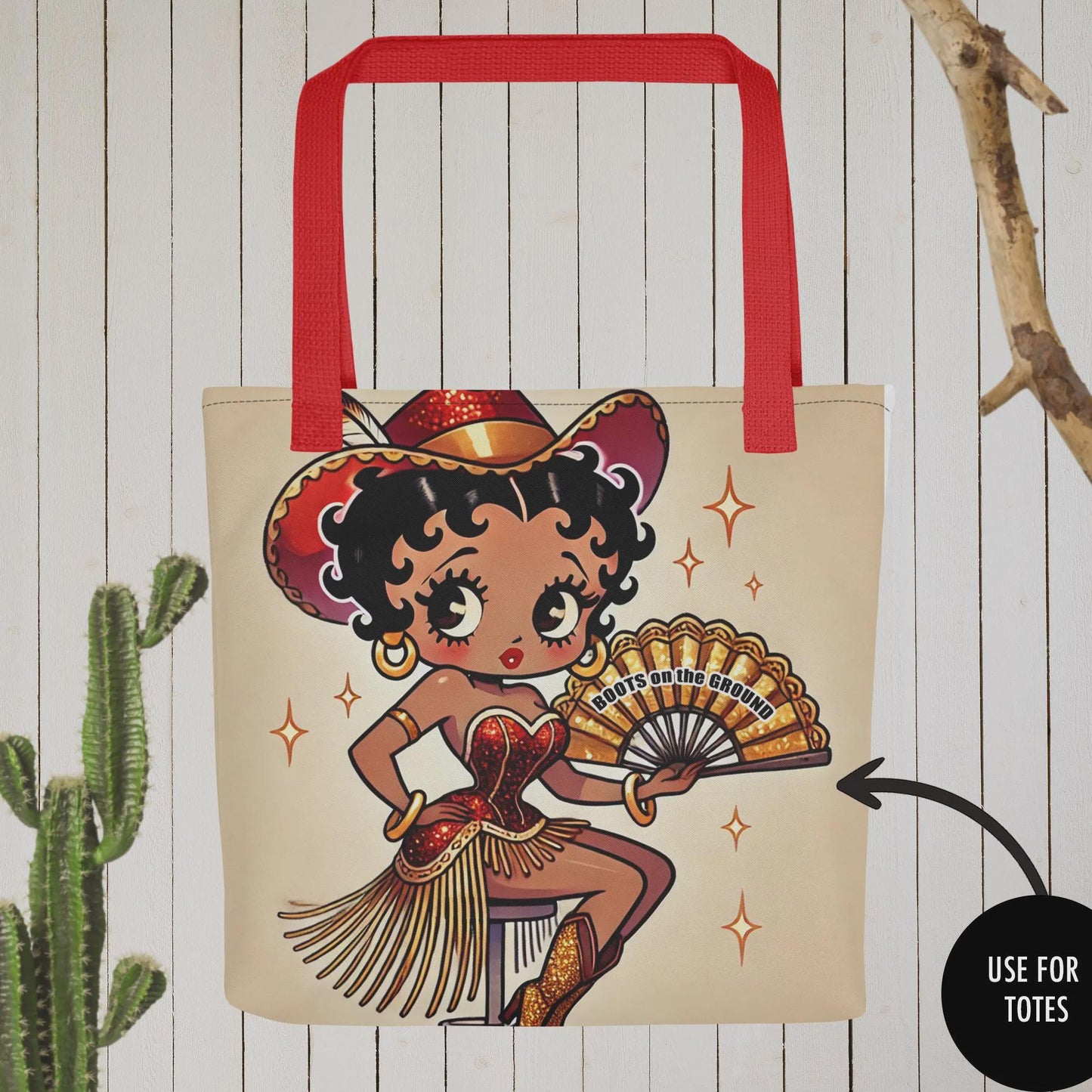 Black Betty Boop Boots on the Ground with Clack Fan 2 Digital Files - Use for Tumblers, Luggage Tag, Clothing, Party Favors, Clack Fans etc
